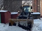 Антон Тыртышный помог расчистить от снега дворы многоквартирных домов на своем округе